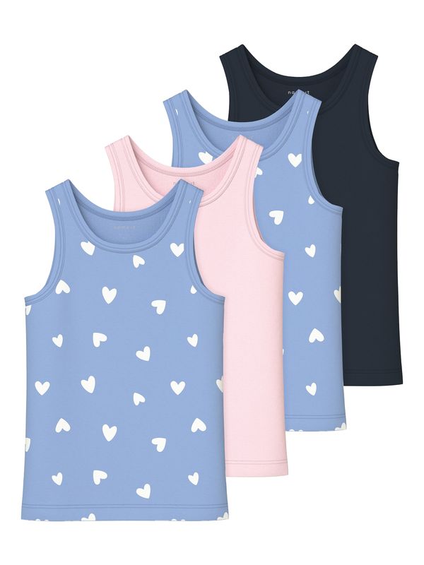 NAME IT NAME IT Potkošulja  azur / roza / crna / bijela