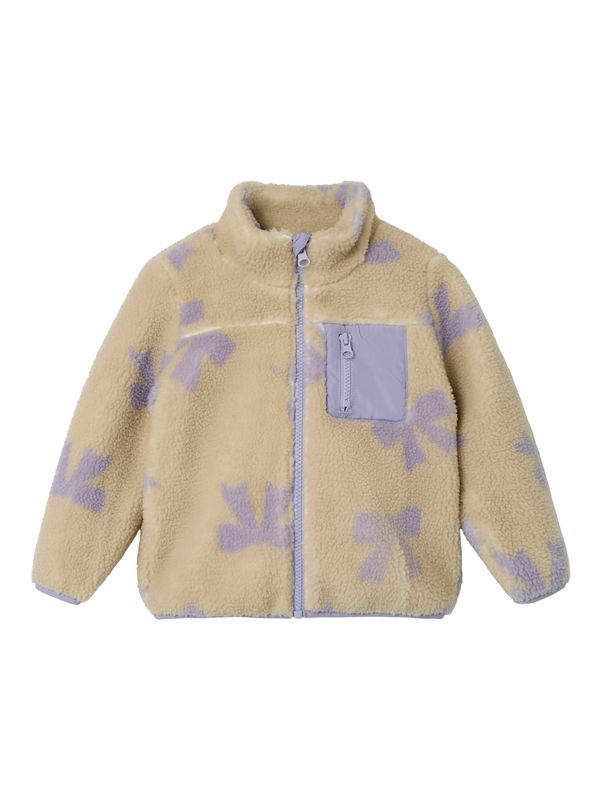 NAME IT NAME IT Prijelazna jakna  bež / svijetloljubičasta