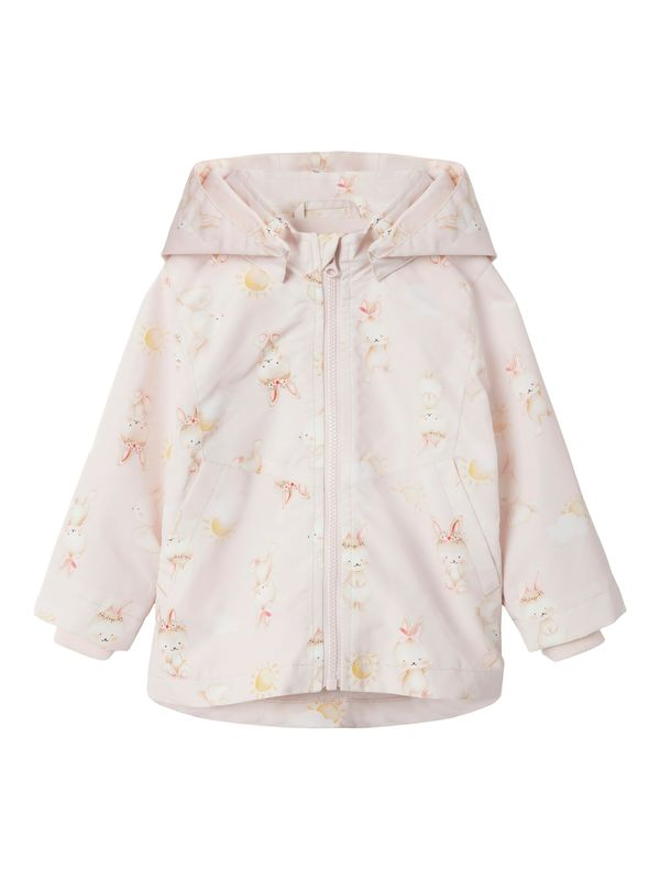 NAME IT NAME IT Prijelazna jakna 'NBFMAXI'  žuta / roza / pastelno roza / crvena