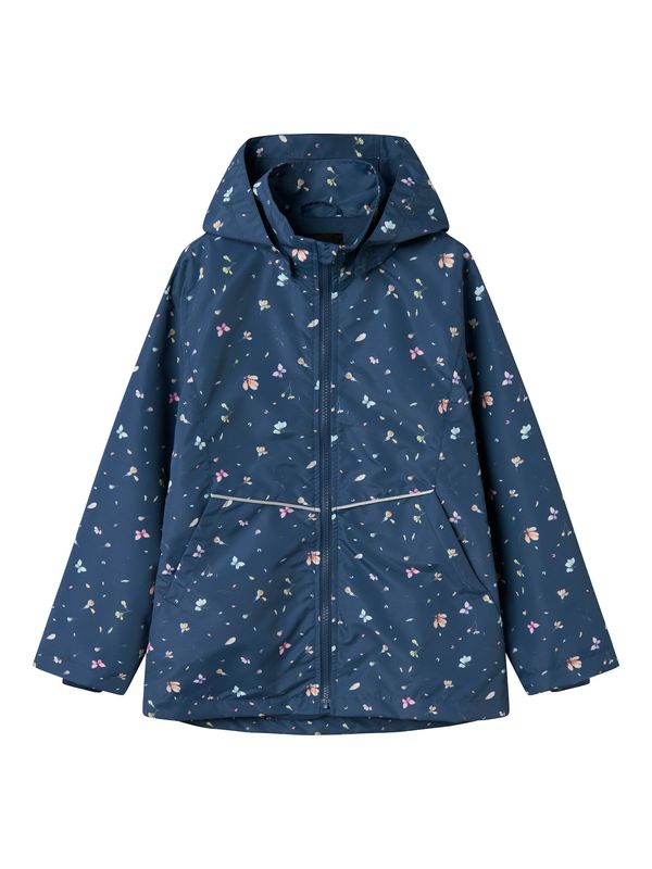 NAME IT NAME IT Prijelazna jakna 'NKFMAXI LI'  noćno plava / lila / narančasta / roza