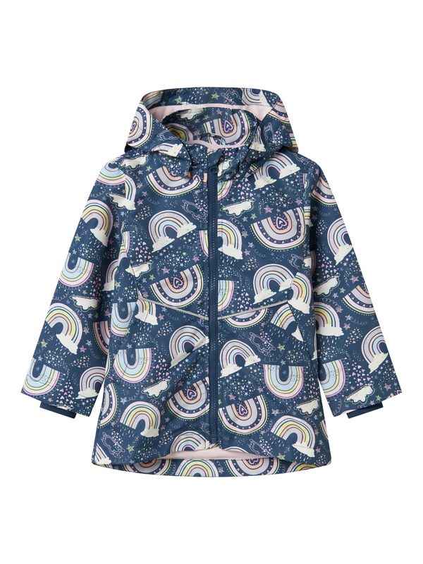 NAME IT NAME IT Prijelazna jakna  noćno plava / svijetloplava / roza / bijela