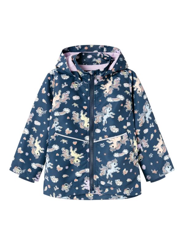 NAME IT NAME IT Prijelazna jakna  svijetloplava / tamno plava / svijetložuta / roza