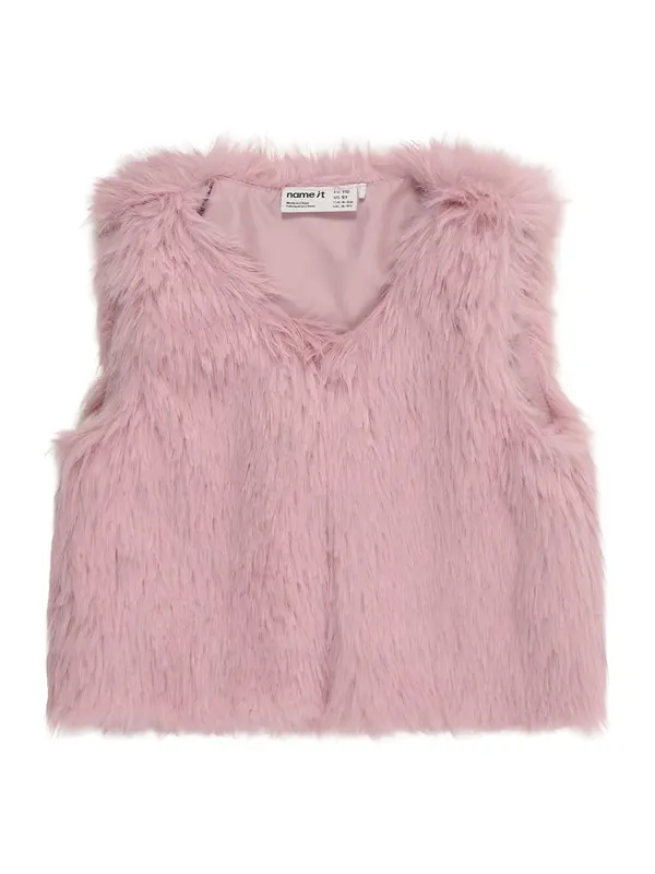 NAME IT NAME IT Prsluk 'NMFSULLY'  sivkasto ljubičasta (mauve)