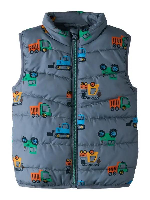 NAME IT NAME IT Prsluk 'NMMMYLANE'  safirno plava / azur / narančasta / crna