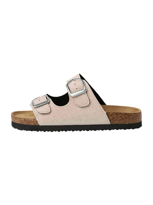 NAME IT NAME IT Sandale 'NKFFLORA'  rosé / bijela melange