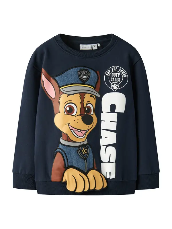 NAME IT NAME IT Sweater majica  mornarsko plava / smeđa / svijetlosmeđa / bijela