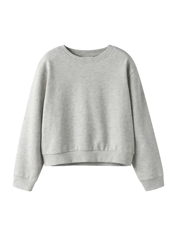 NAME IT NAME IT Sweater majica 'NKFMILLE'  svijetlosiva