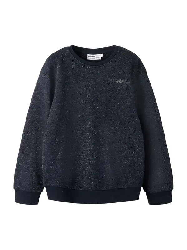 NAME IT NAME IT Sweater majica 'NKFTilde''  noćno plava