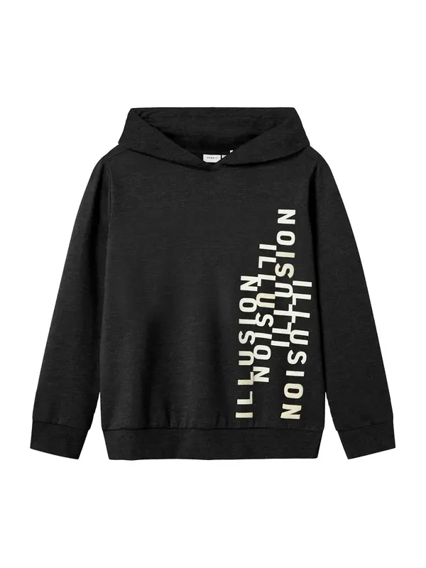 NAME IT NAME IT Sweater majica 'NKMOLAF'  bež / crna