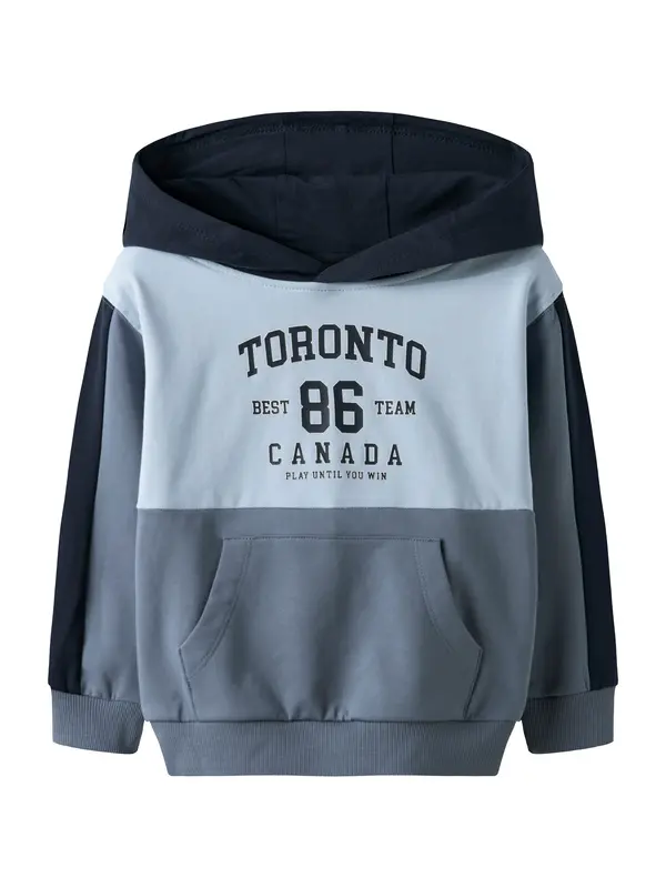 NAME IT NAME IT Sweater majica 'NMMSEJR'  mornarsko plava / golublje plava / svijetloplava