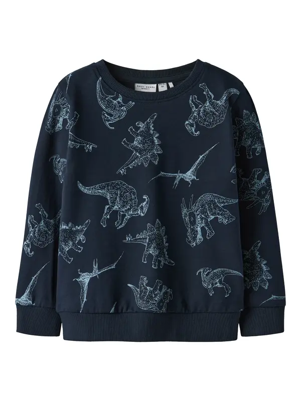 NAME IT NAME IT Sweater majica 'NMMVaron'  safirno plava / svijetloplava