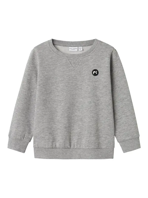 NAME IT NAME IT Sweater majica 'NMMVimo'  siva melange