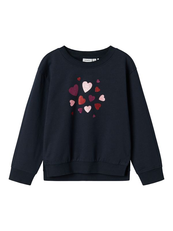 NAME IT NAME IT Sweater majica  safirno plava / tamno ljubičasta / tamno roza