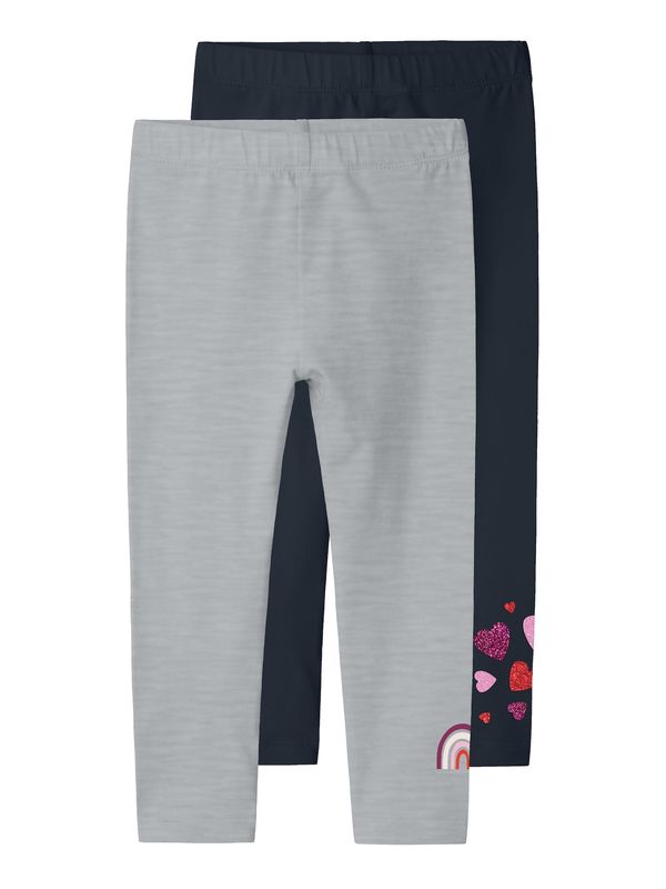 NAME IT NAME IT Tajice 'NMFBILINE'  mornarsko plava / siva melange / roza / crvena