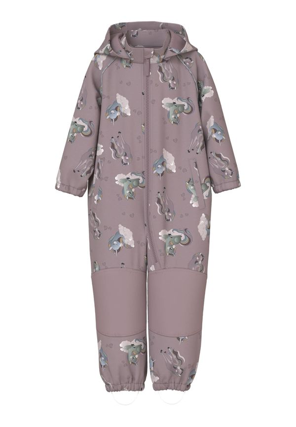 NAME IT NAME IT Tehničko odijelo 'ALFA08'  svijetloplava / svijetlozelena / sivkasto ljubičasta (mauve) / svijetlonarančasta