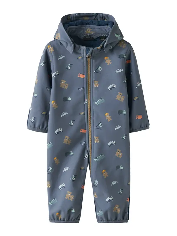 NAME IT NAME IT Tehničko odijelo 'NBMAlfa08'  mornarsko plava / svijetlosmeđa / siva / tamno zelena