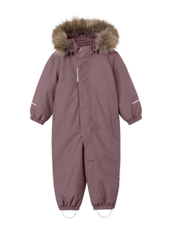 NAME IT NAME IT Tehničko odijelo 'NMNSNOW10'  smeđa / sivkasto ljubičasta (mauve)