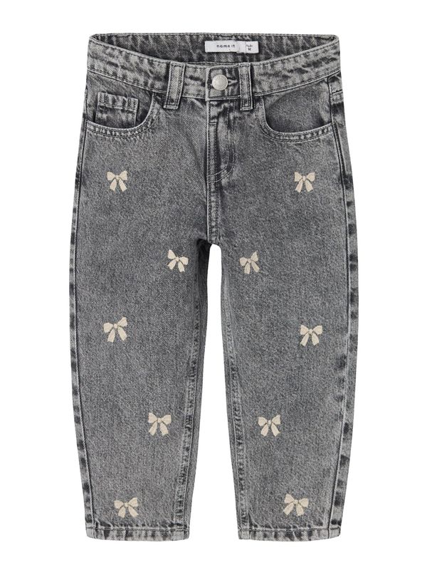 NAME IT NAME IT Traperice 'NMFBella'  sivi traper / prljavo bijela