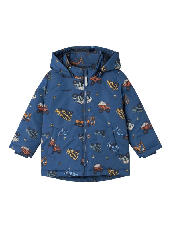 NAME IT NAME IT Zimska jakna 'MAX'  tamno plava / žuta / narančasta / crna