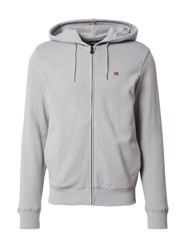 NAPAPIJRI NAPAPIJRI Gornji dio trenirke 'BALIS'  siva / crvena / crna / bijela