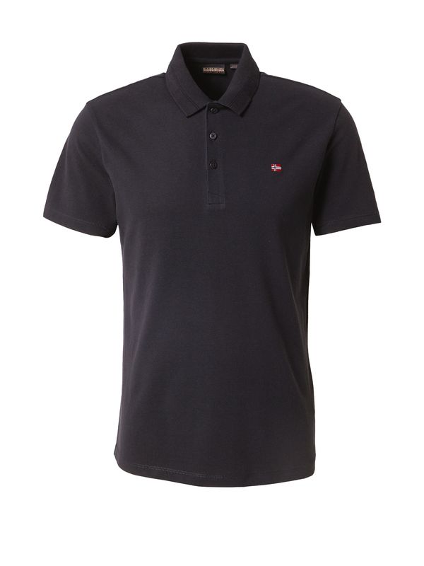 NAPAPIJRI NAPAPIJRI Majica 'EALIS'  tamno crvena / crna / bijela