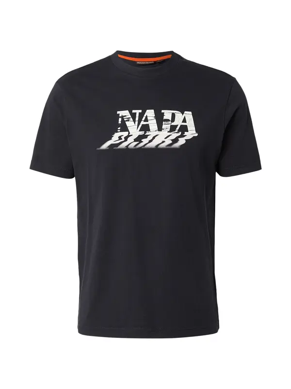 NAPAPIJRI NAPAPIJRI Majica 'S-LODESTAR'  crna / bijela