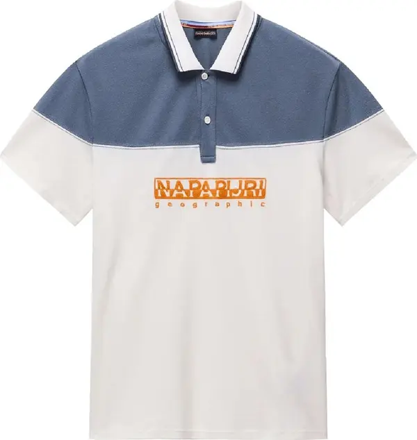 NAPAPIJRI NAPAPIJRI Majica 'Saturnia'  kraljevsko plava / žuta / bijela