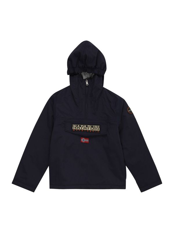 NAPAPIJRI NAPAPIJRI Prijelazna jakna 'RAINFOREST 2'  bež / noćno plava / tamno crvena / crna