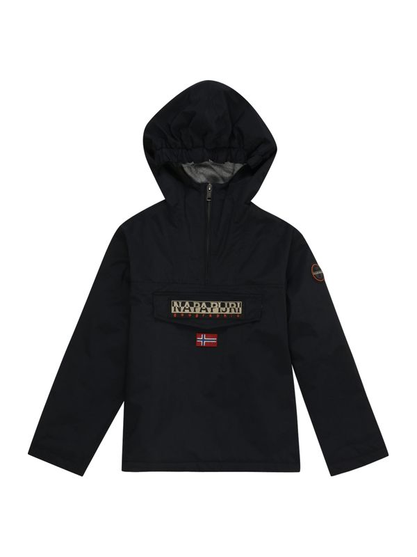 NAPAPIJRI NAPAPIJRI Prijelazna jakna 'RAINFOREST'  bež / crvena / crna