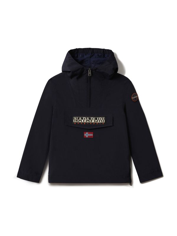 NAPAPIJRI NAPAPIJRI Prijelazna jakna 'RAINFOREST'  bež / noćno plava / crvena