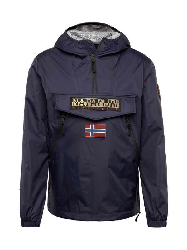 NAPAPIJRI NAPAPIJRI Prijelazna jakna 'RAINFOREST'  plava / morsko plava / tamno crvena / crna