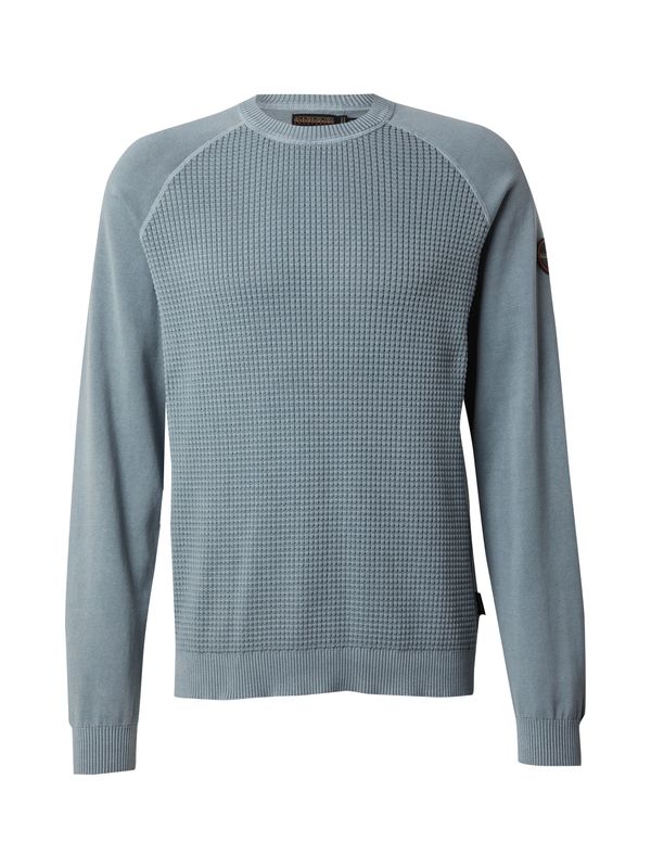 NAPAPIJRI NAPAPIJRI Pulover 'D-ZANCA'  sivkasto plava