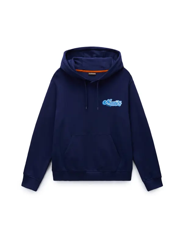 NAPAPIJRI NAPAPIJRI Sweater majica '6C40 - NP'  plava / mornarsko plava / bijela