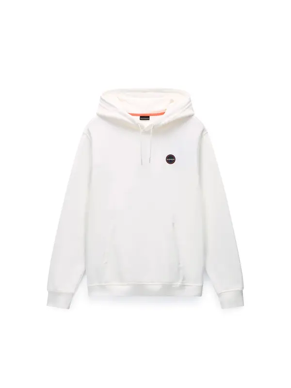 NAPAPIJRI NAPAPIJRI Sweater majica 'B-Badge H'  bijela