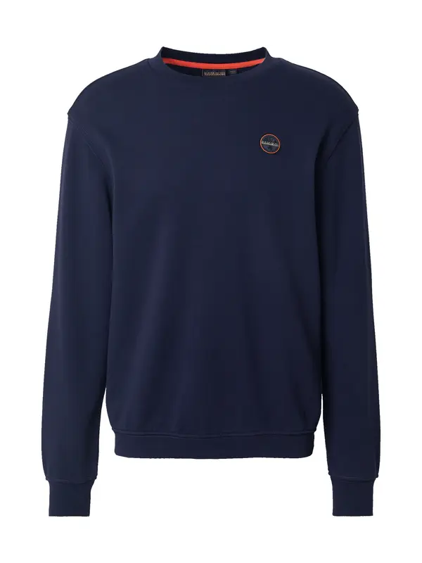 NAPAPIJRI NAPAPIJRI Sweater majica 'B-BADGE'  morsko plava