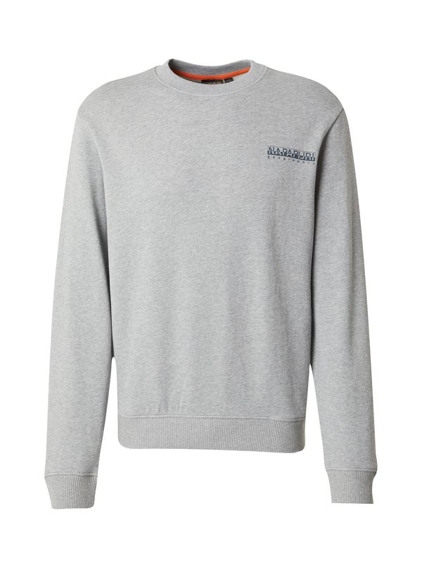 NAPAPIJRI NAPAPIJRI Sweater majica 'B-SOVANA'  morsko plava / golublje plava / siva melange / narančasta