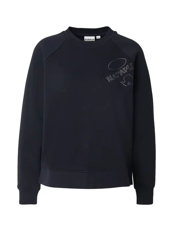 NAPAPIJRI NAPAPIJRI Sweater majica 'BELINE'  crna / prljavo bijela