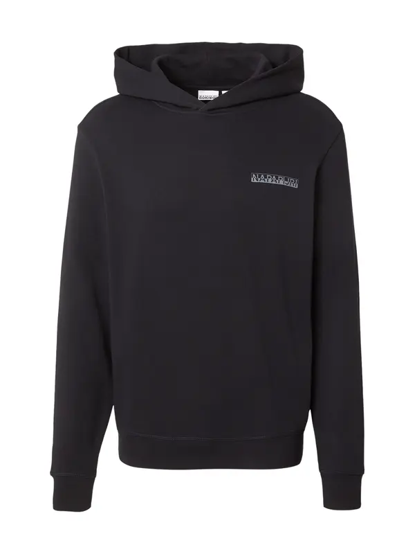 NAPAPIJRI NAPAPIJRI Sweater majica 'BENAR'  siva / crna