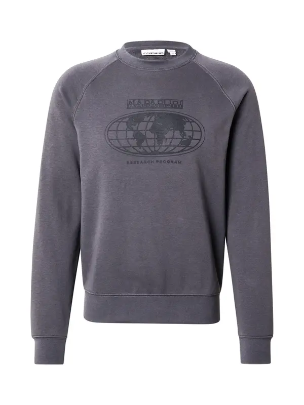 NAPAPIJRI NAPAPIJRI Sweater majica 'BISY C'  antracit siva / tamo siva