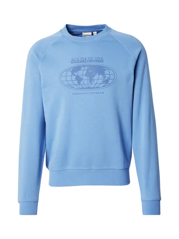 NAPAPIJRI NAPAPIJRI Sweater majica 'BISY C'  safirno plava / svijetloplava