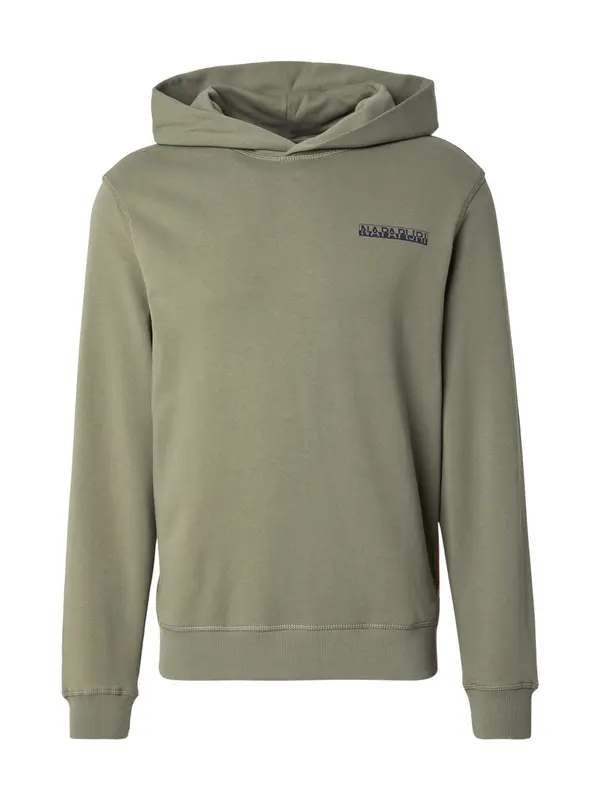 NAPAPIJRI NAPAPIJRI Sweater majica 'BUSEE'  svijetlozelena / tamno narančasta / crna / bijela