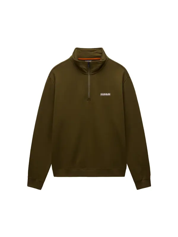 NAPAPIJRI NAPAPIJRI Sweater majica  kaki / bijela