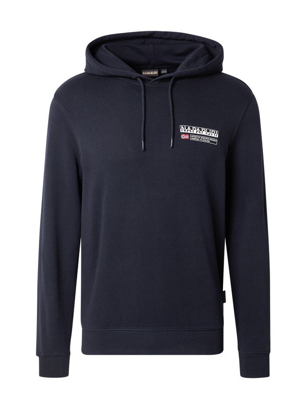 NAPAPIJRI NAPAPIJRI Sweater majica 'KASBA'  crvena / crna / bijela