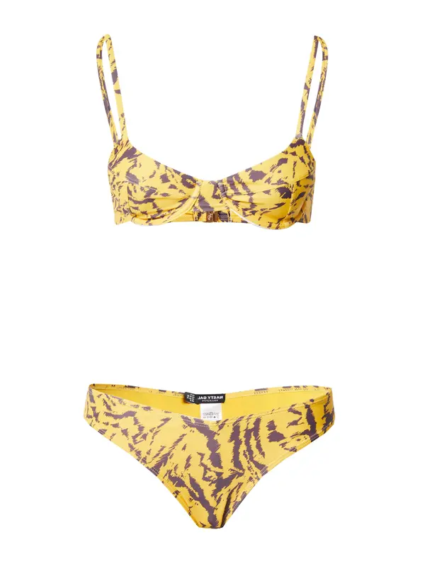 Nasty Gal Nasty Gal Bikini  senf / antracit siva