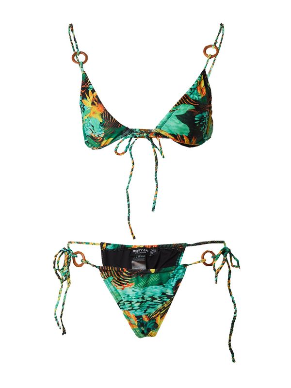 Nasty Gal Nasty Gal Bikini  žuta / zelena / žad