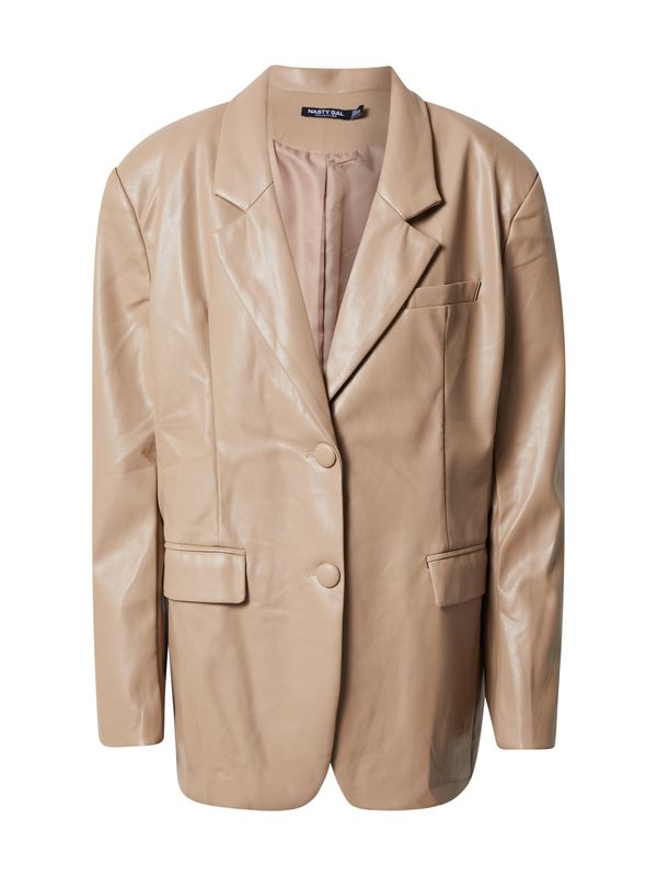 Nasty Gal Nasty Gal Blejzer  bež siva