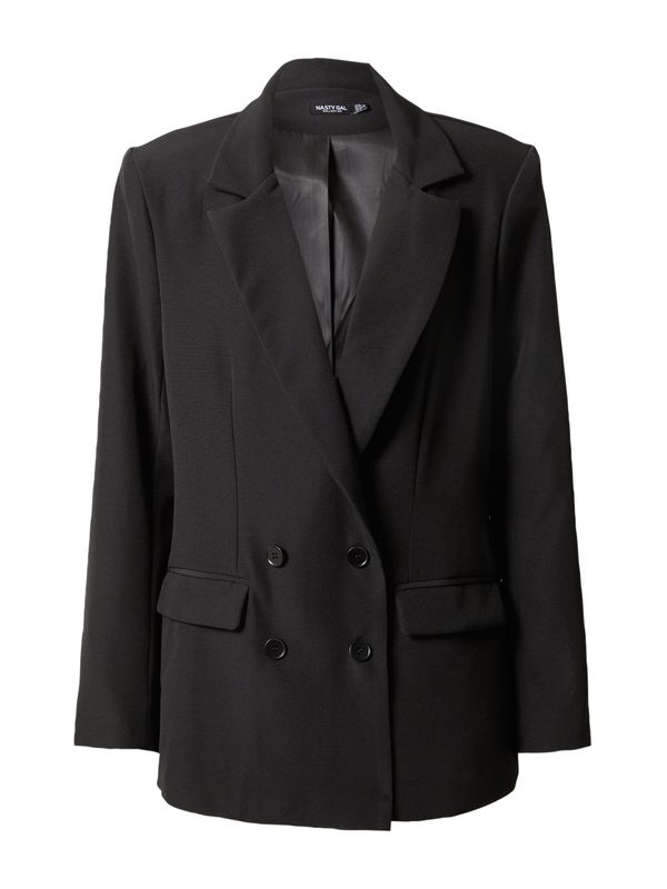 Nasty Gal Nasty Gal Blejzer 'Out of Hours'  crna