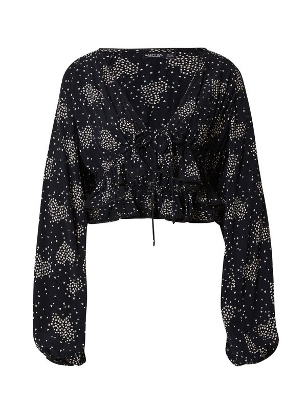 Nasty Gal Nasty Gal Bluza  mornarsko plava / bijela