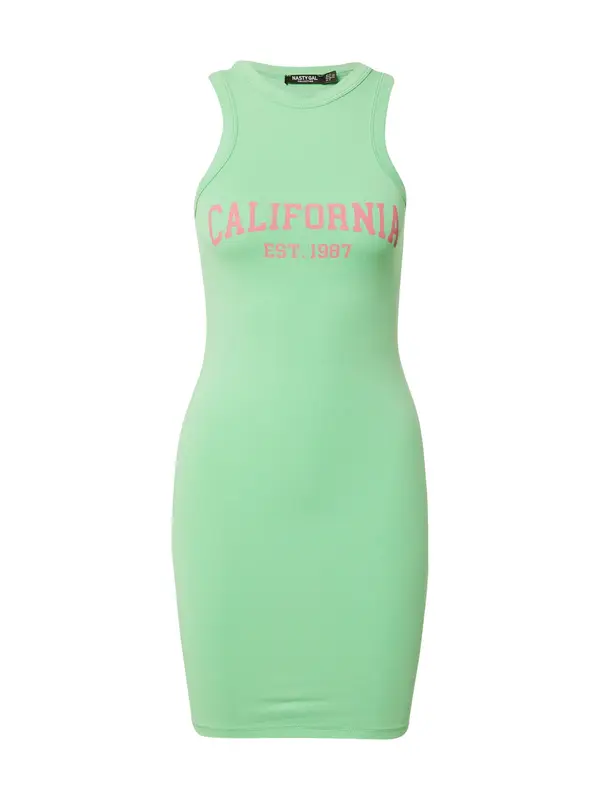 Nasty Gal Nasty Gal Haljina 'California'  jabuka / svijetloroza