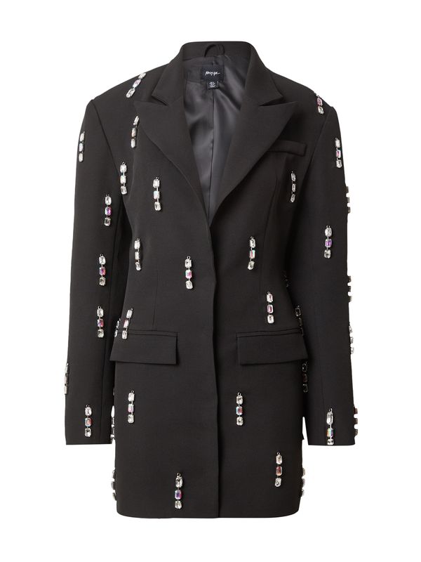 Nasty Gal Nasty Gal Haljina  crna / prozirna